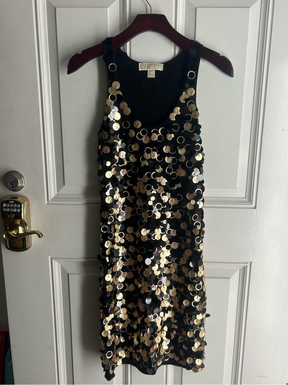 Michael Kors sequin tank dress